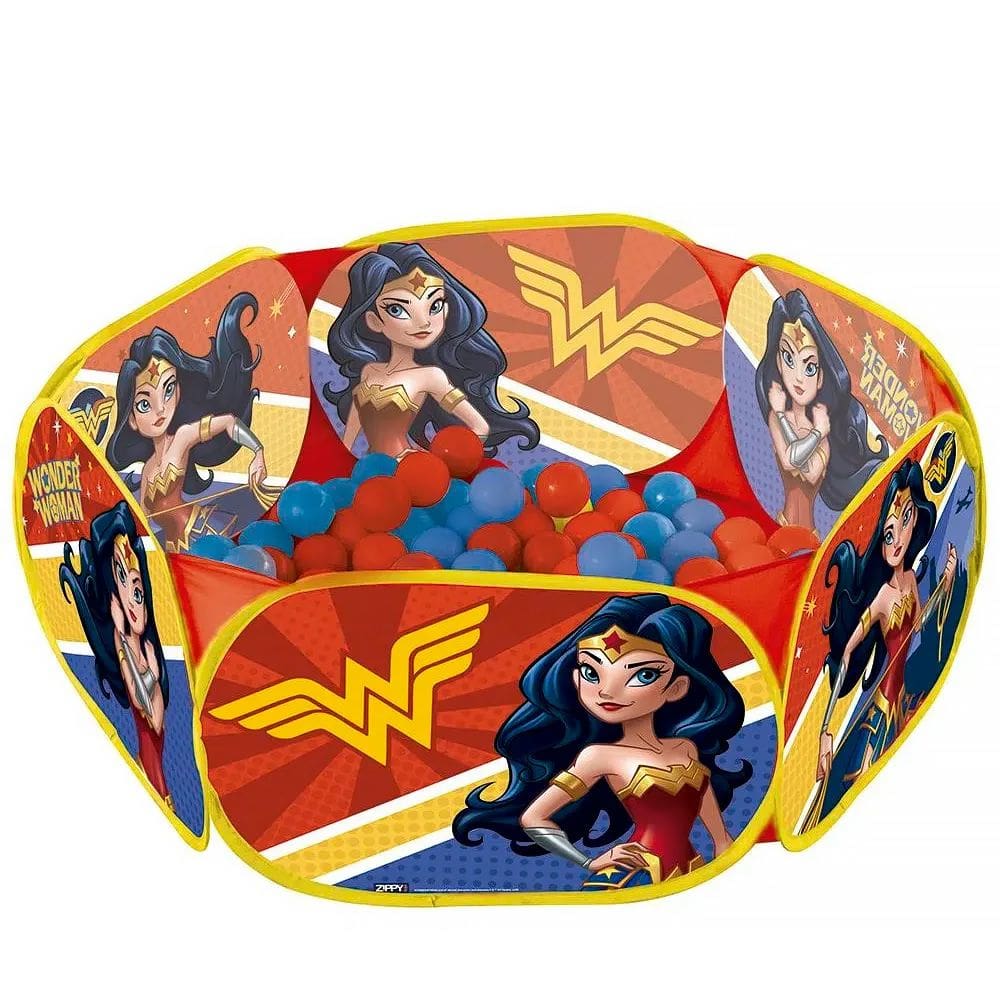 Piscina de Bolinhas Liga da Justiça Mulher Maravilha 7449 PBL20MM - Zippy Toys