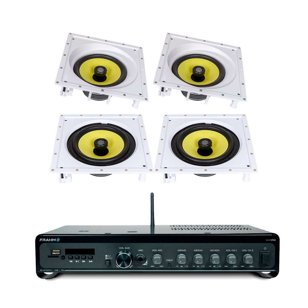 Kit Slim 3700 G5 + 2 Arandelas Ci8SA + 2 Arandelas Ci8S