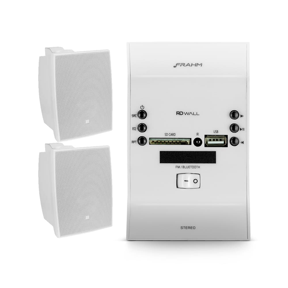 Kit RD Wall Frahm Branco + 2 Caixas C521