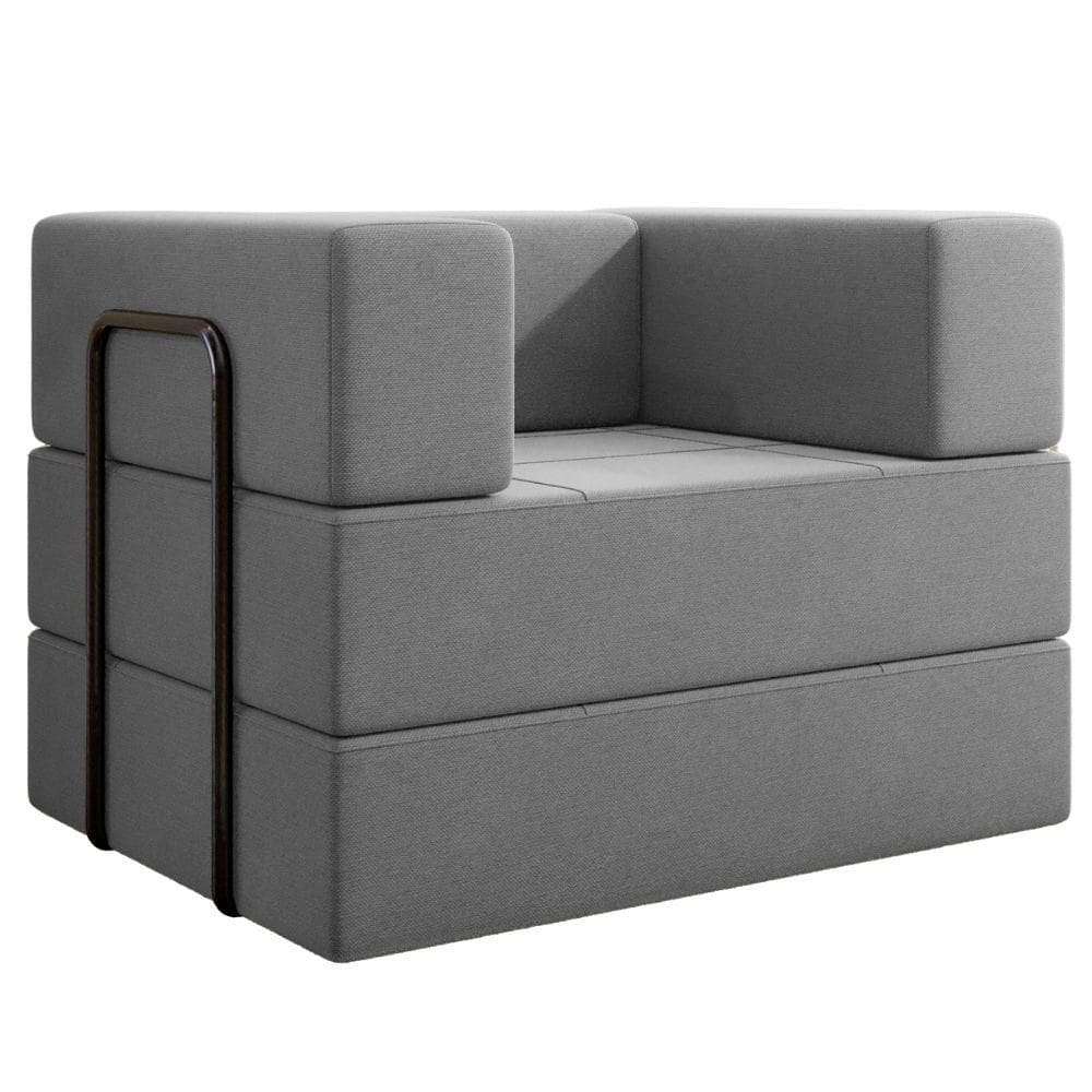 Poltrona Cama Modular 90 cm Monaco Linho VConcept