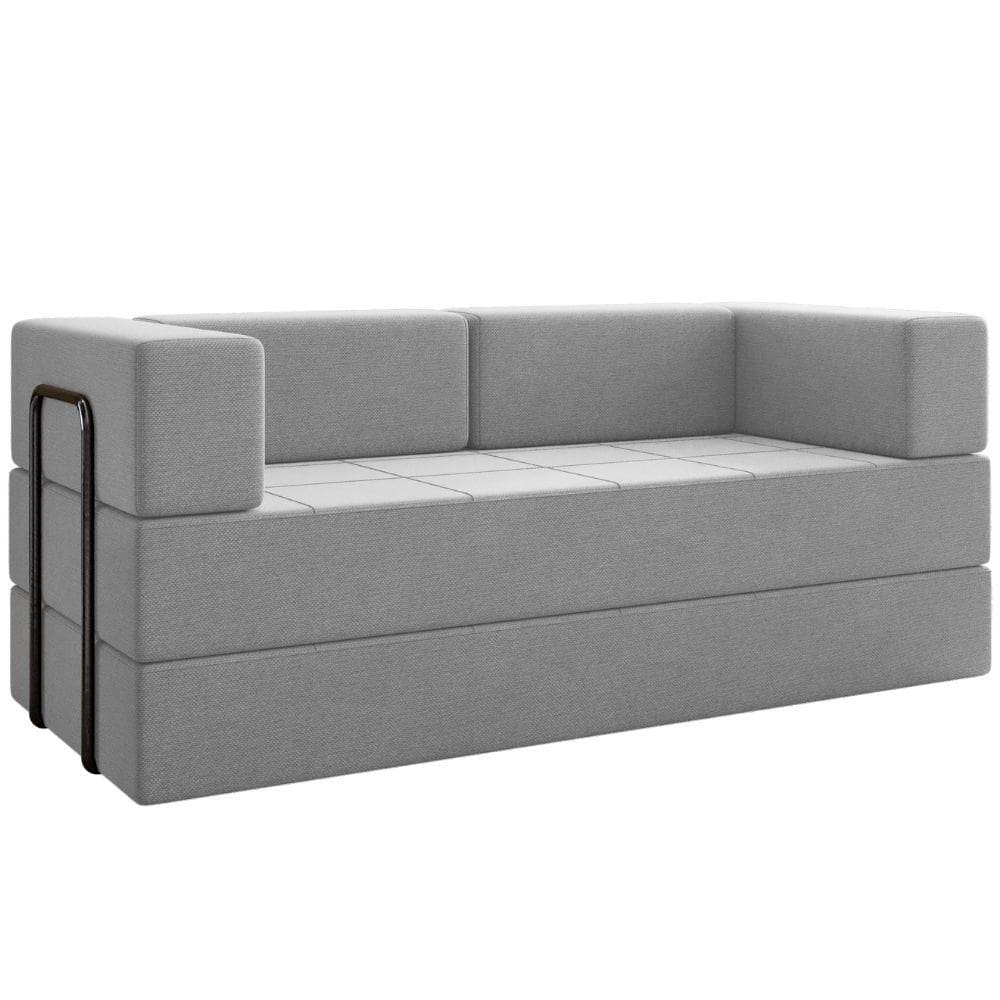 Sofá Cama Modular 2 Lugares 160 cm Monaco Linho VConcept