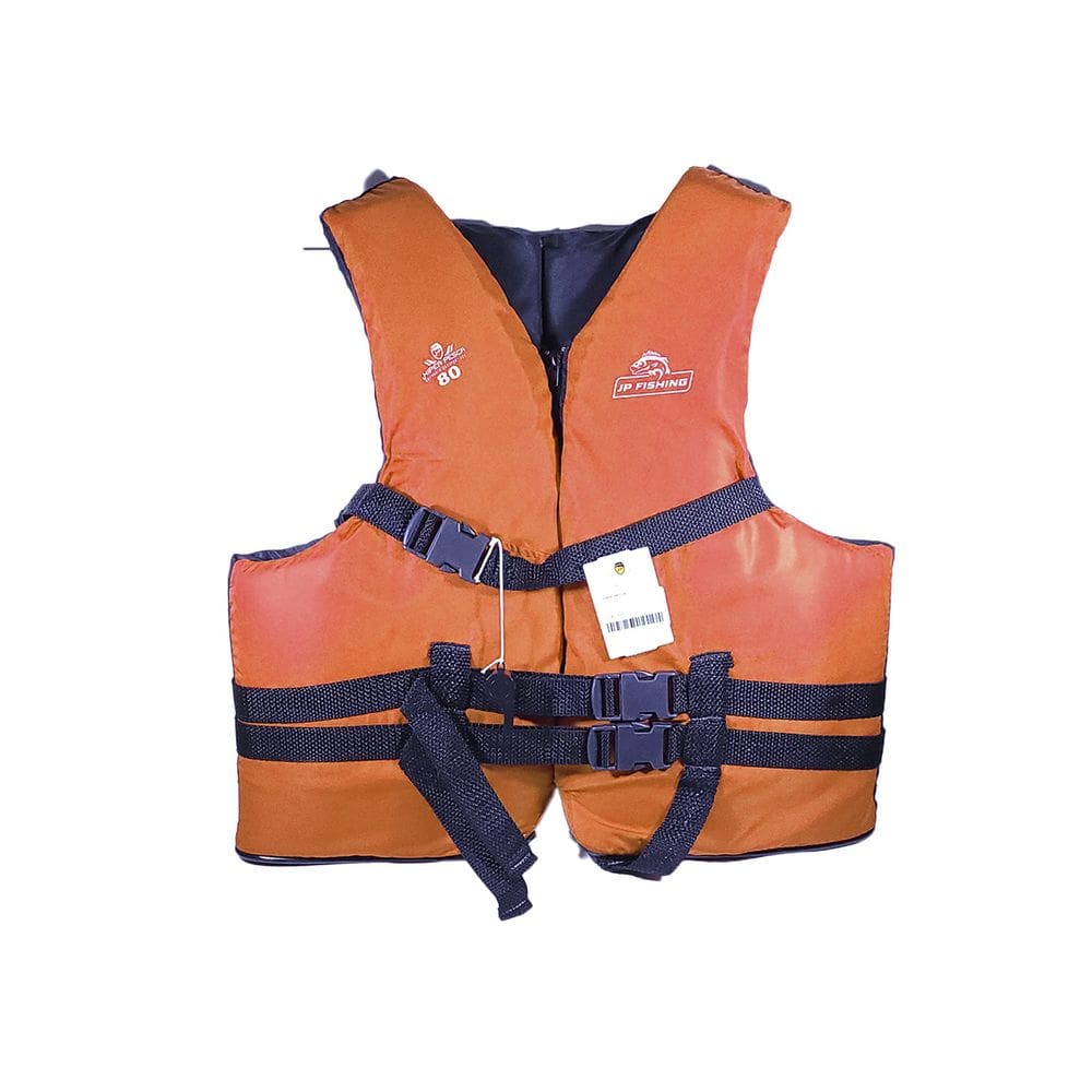 Colete Salva Vidas Hiper Pesca Com Zíper 50kg EAF Poliéster Com Apito