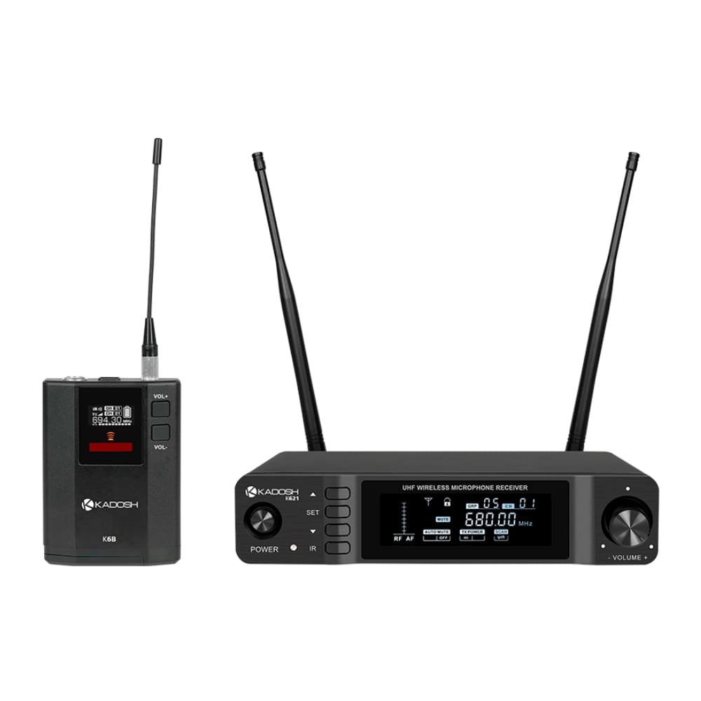 Microfone sem Fio UHF K621H Kadosh
