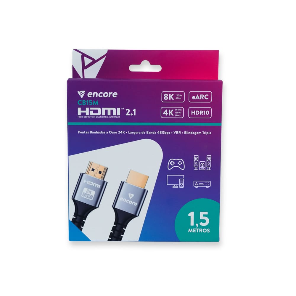 Cabo HDMI 2.1 8K Ultra High Speed Encore