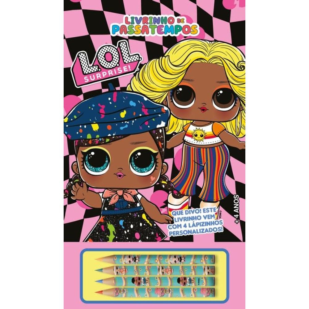 L.O.L. Surprise! Livrinho de Passatempos