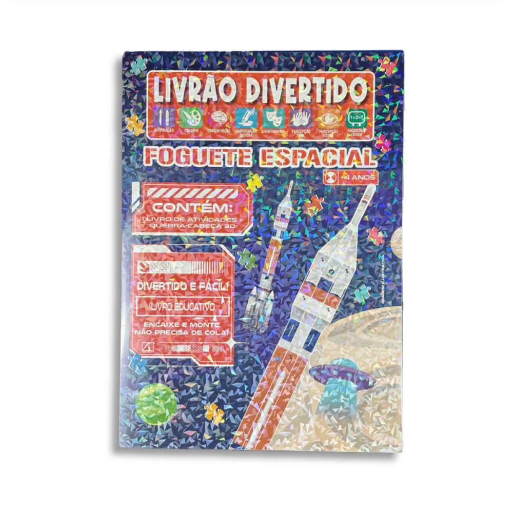 Livrão Divertido - Foguete Espacial