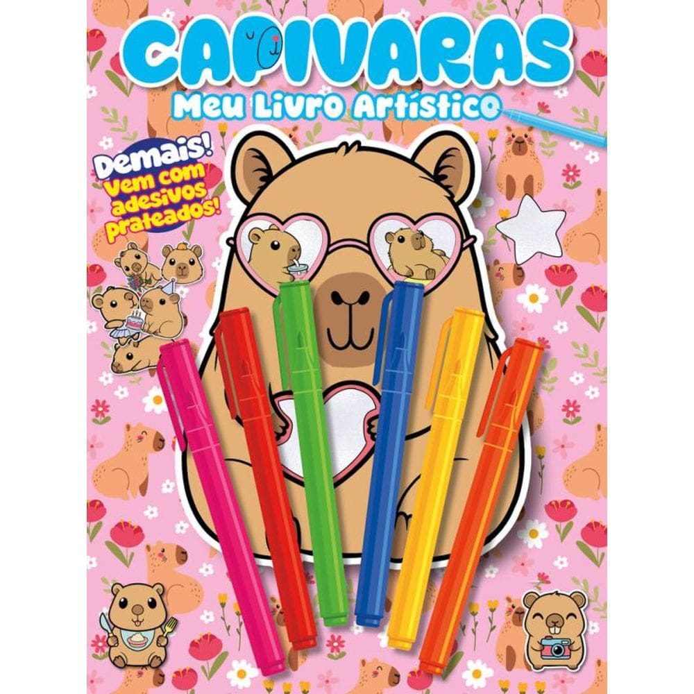 Capivara Meu Livro Artístico