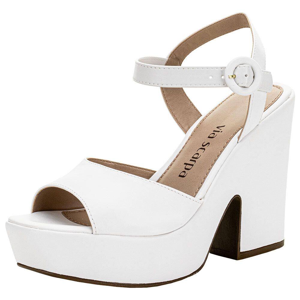 Sandália Feminina Meia Pata Via Scarpa 131012867