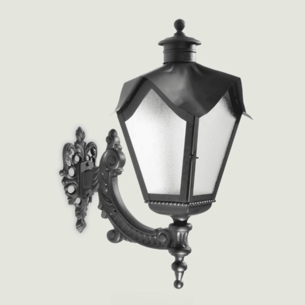 Arandela Colonial Sinha Preto 1E27 80cm 1514