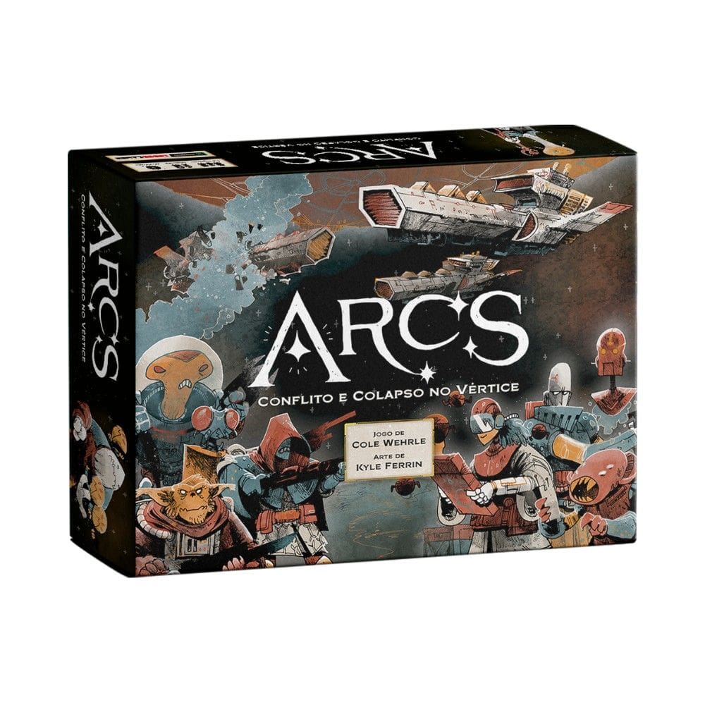 ARCS: Conflito e Colapso no Vértice Jogo de Tabuleiro MeepleBR