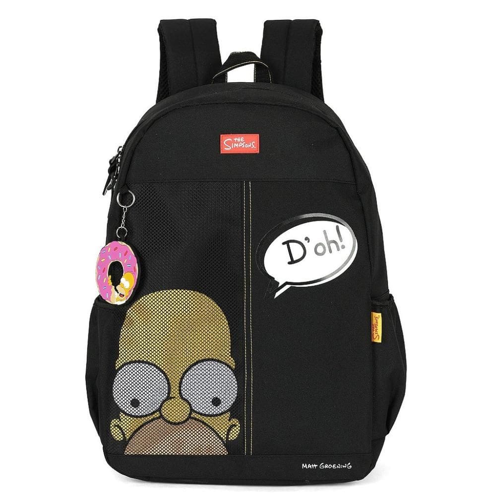Mochila de Costas Luxcel The Simpsons Preto