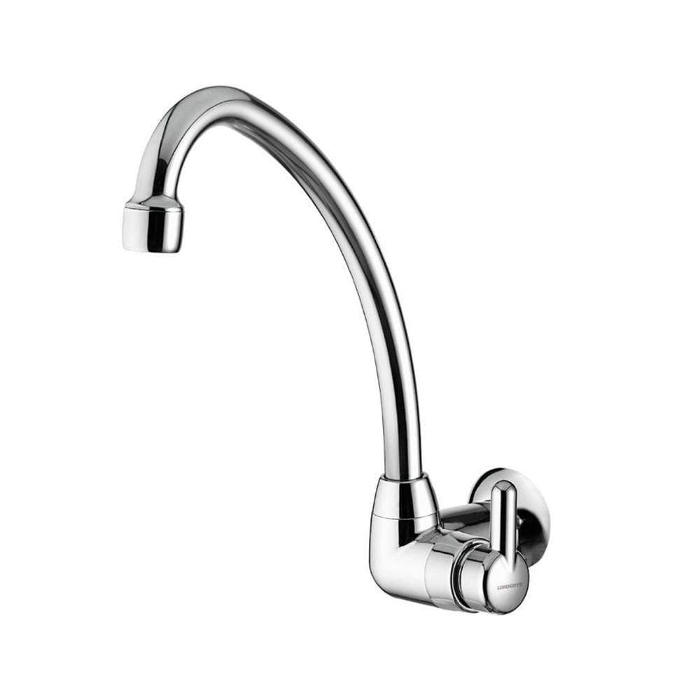 Torneira Para Cozinha De Parede Bica Móvel Bric Cromado 1168 F31