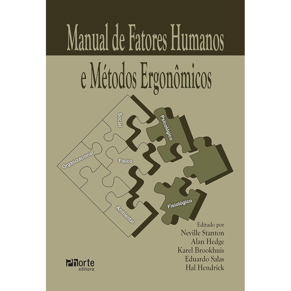 Manual de fatores humanos e métodos ergonômicos
