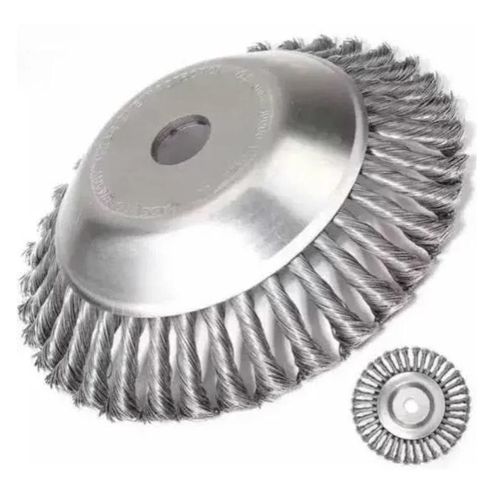 Escova De Aço Para Roçadeira Universal