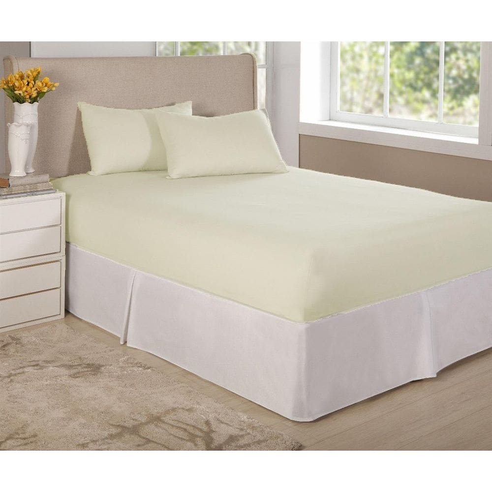 Jogo Lençol Cama Casal Padrão 3 Peçs Algodão Percal 150 Fios