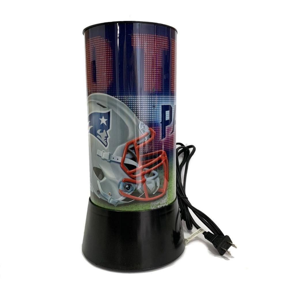 Luminária Rotativa 30Cm Nfl New England Patriots 120V