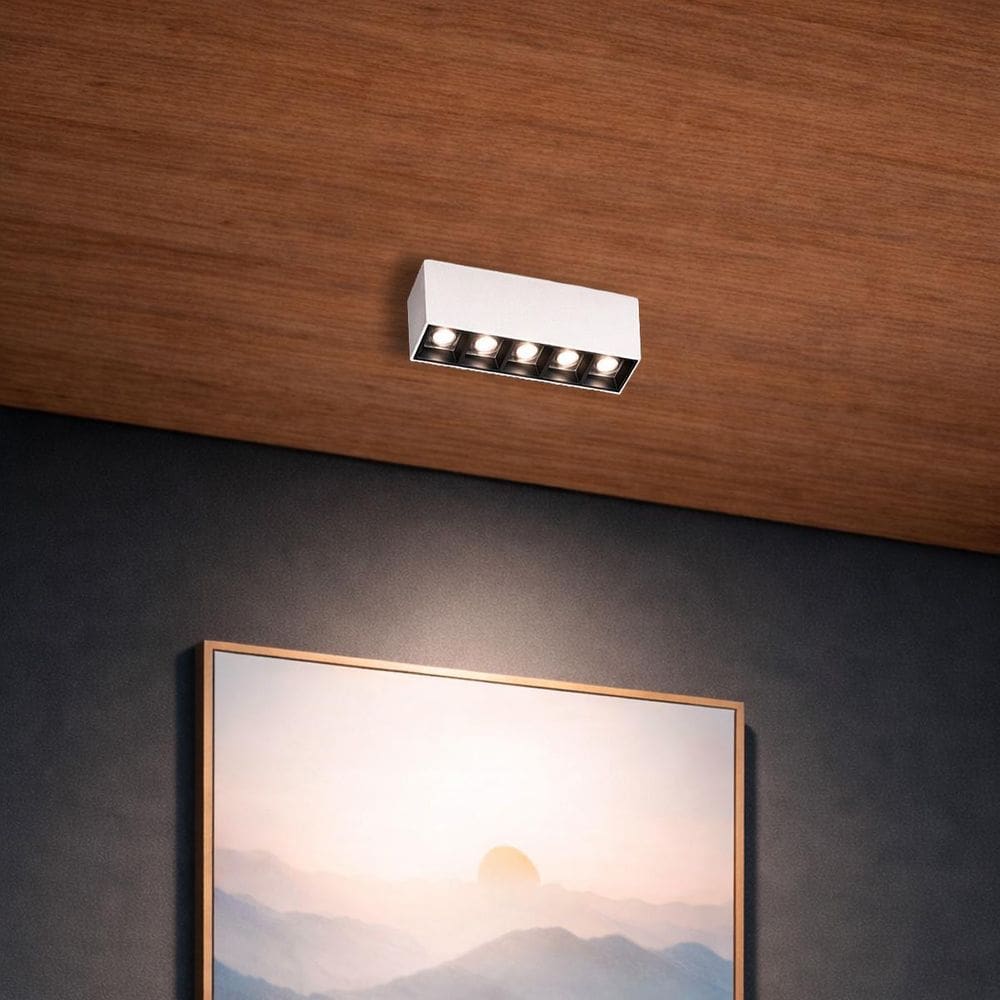 Mini Spot Downlight Sobrepor Pontual Recuado Led Luz08