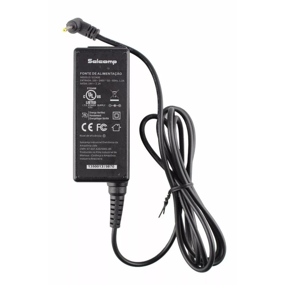 Fonte Carregador Netbook Asus 19v 2,1a Exa0901xh Nova