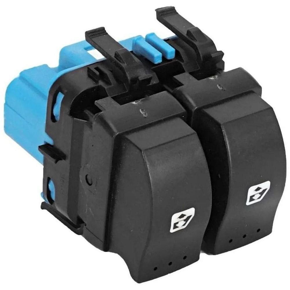 Interruptor Vidro Eletrico Duplo Renault Sandero Duster Azul