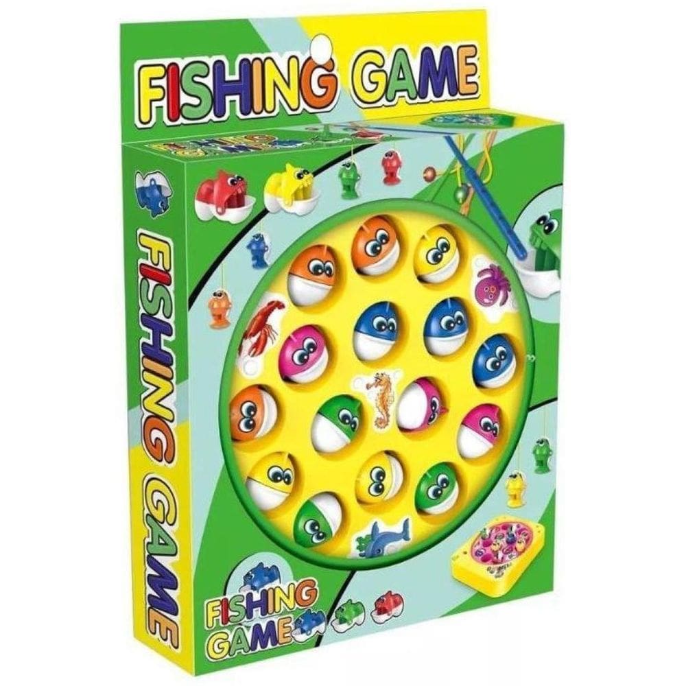 Brinquedo Pesca Peixe Jogo Pega Peixe Pescaria Infantil