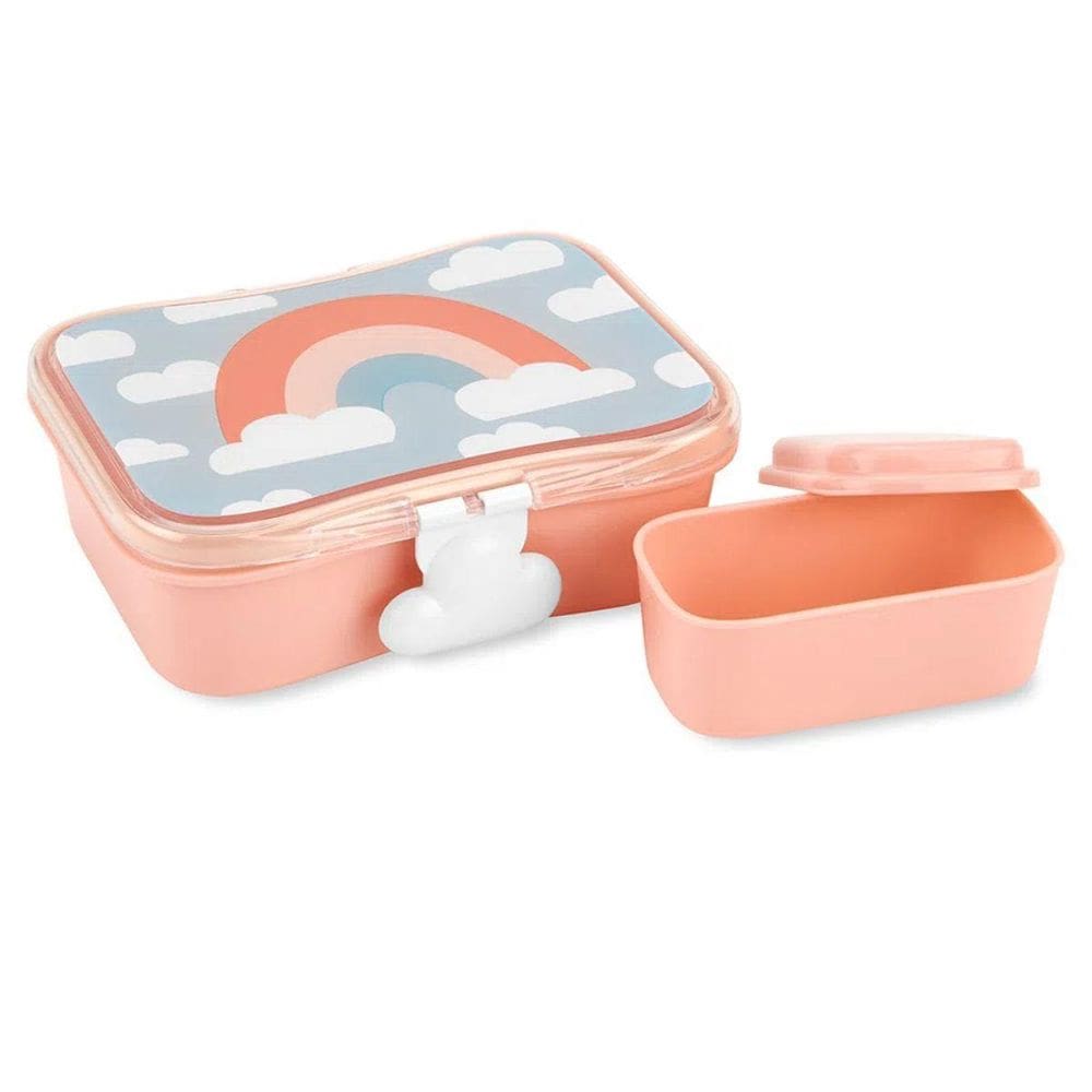 Kit Lanche Com 2 Potes Spark Style Arco Íris Skip Hop