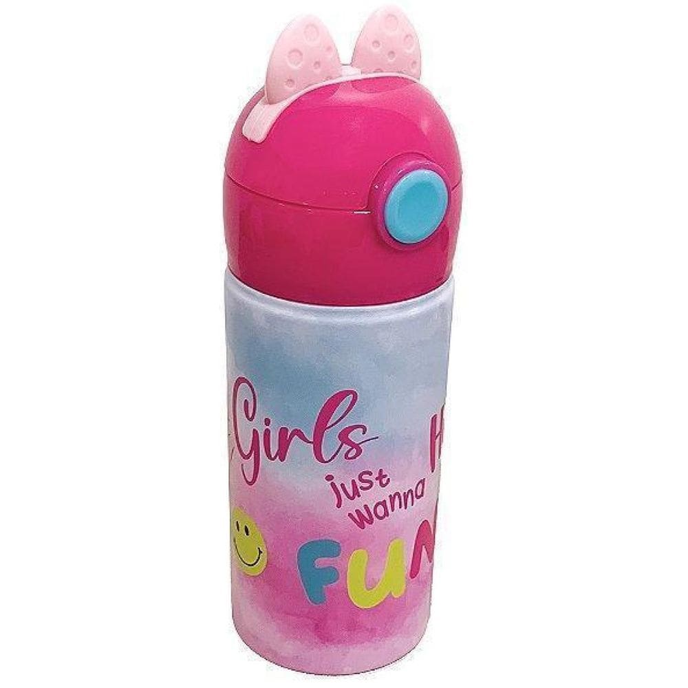 Garrafa Inox Pacific Lilica Ripilica Lov It Have Fun Rosa