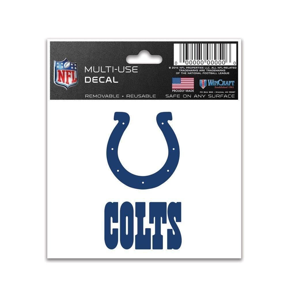 Adesivo Multi-Uso 8X10 Nfl Indianapolis Colts