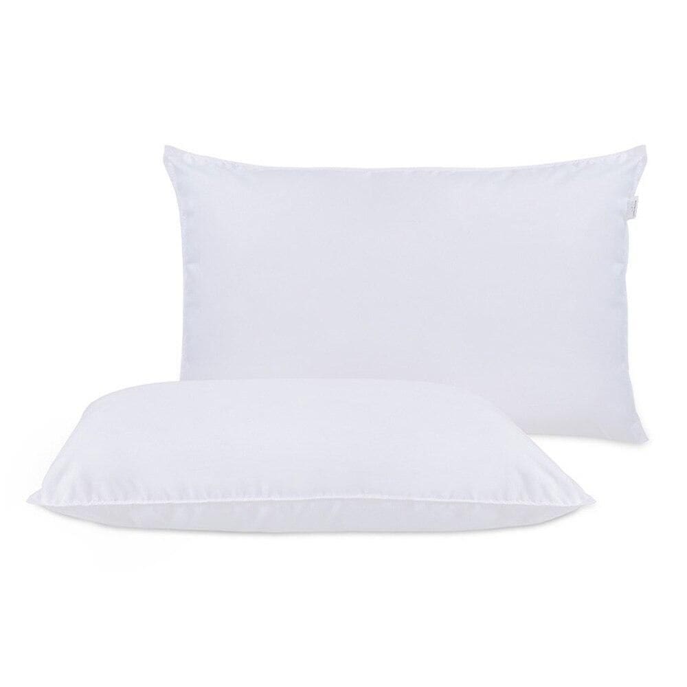 Conjunto 2 Travesseiros Fibra Herval 7632, 60 x 40 cm, Branco