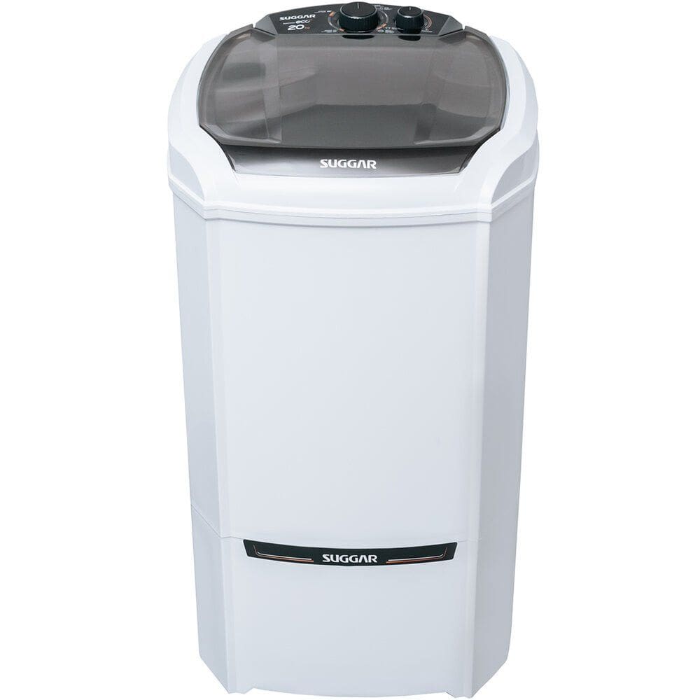 Lavadora de Roupa 20 Kg Branco Lavamax Eco Suggar - 220v - Le2022br