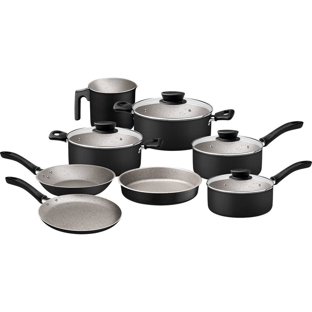 Jogo de Panelas Linz 8 Pecas, Revestimento Starflon Max 27899/270 Tramontina