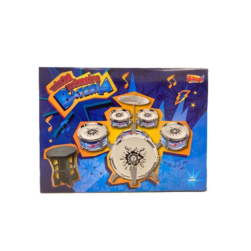 Minha Primeira Bateria Infantil  - Zoop Toys
