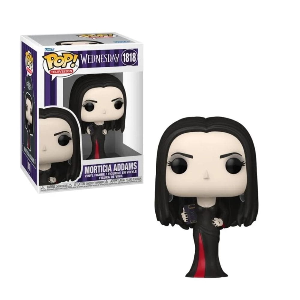 Boneco Funko Pop! Wandinha Morticia - Candide