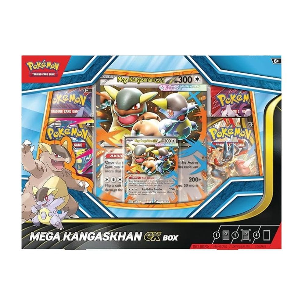 Pokémon TCG Mega Kangaskhan ex Box Inglês - Galapagos