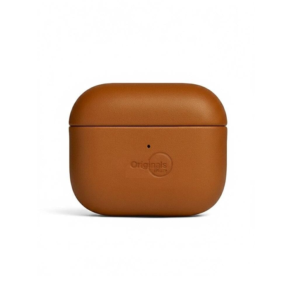Case AirPods 4 em PU, Marrom, Originais iPlace