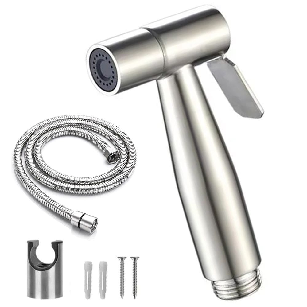 Ducha Higienica Chuveirinho Banheiro Lavabo Box Privada Mangueira Flexivel Limpeza Higienizaçao Suporte Resistente