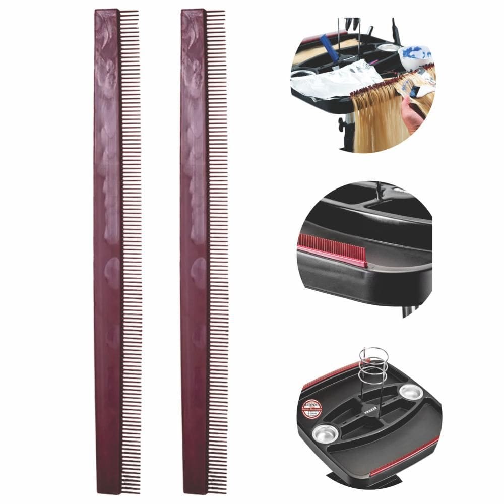 Pente Para Mechas Car Mega Hair Cereja 2 unidades