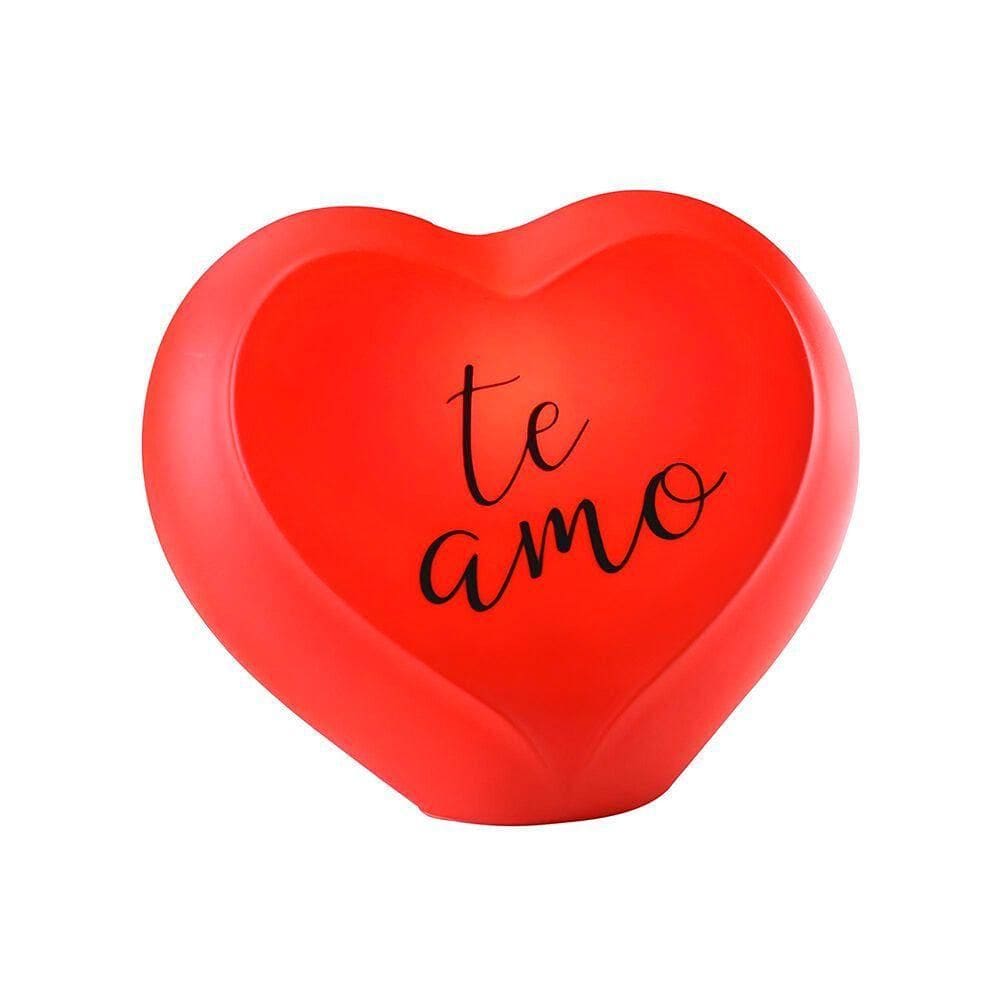 Luz 3d Coração Vermelho - A Magia Do Amor Em Cada Canto Da Sua Casa