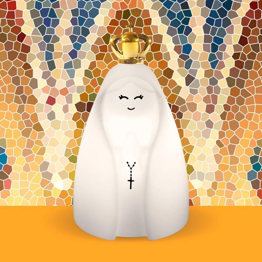 Luminária Aconchegante De Nossa Senhora - Iluminação Indireta Para Seu Oratório