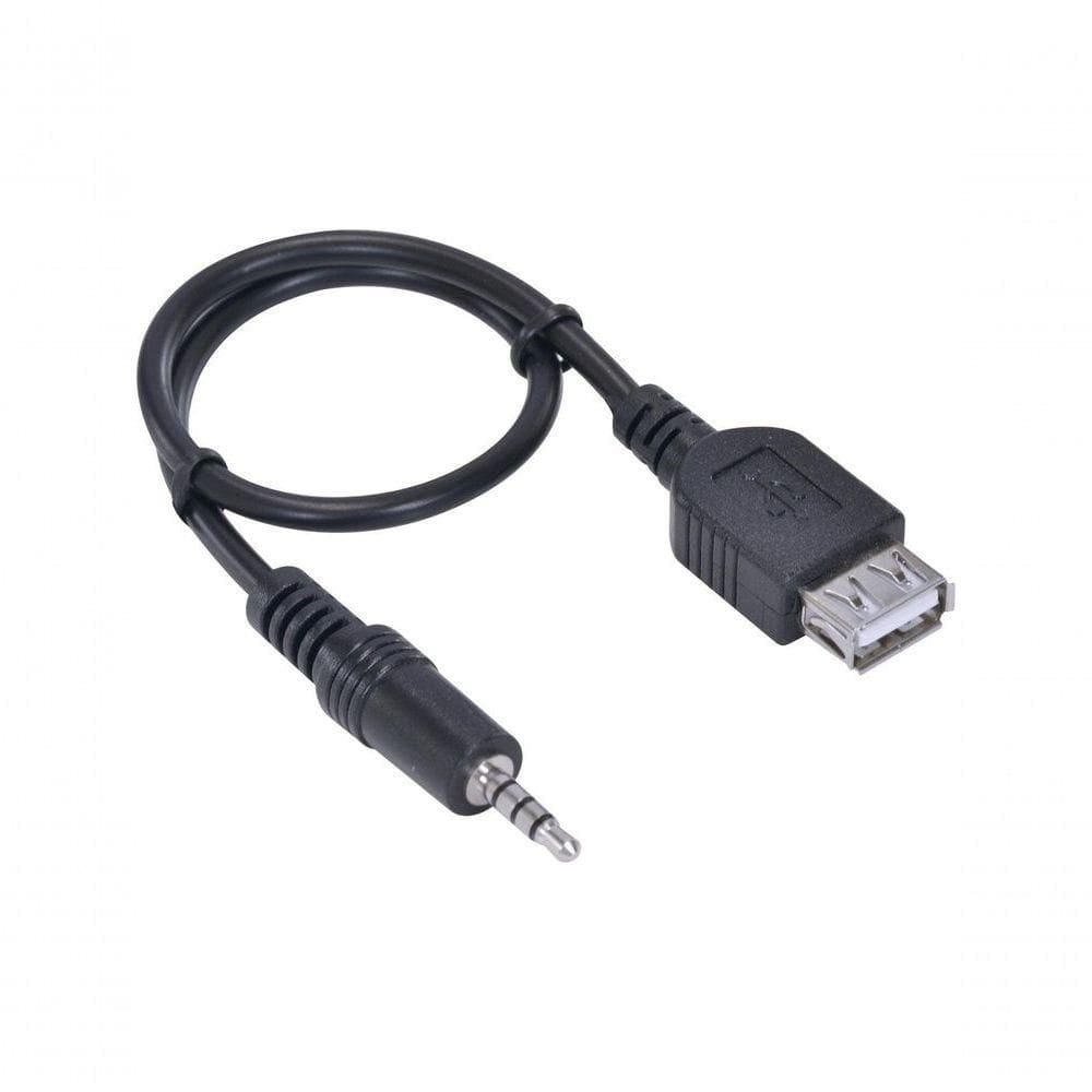Cabo P2 P2 Vias X Usb Fêmea 30cm