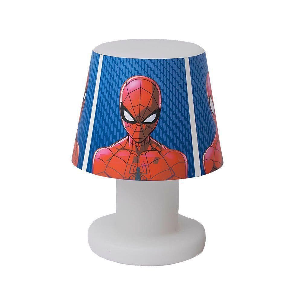 Abajur Mesa Luminária Super-herói Aranha - Iluminação Divertida Para Quarto E Escritório