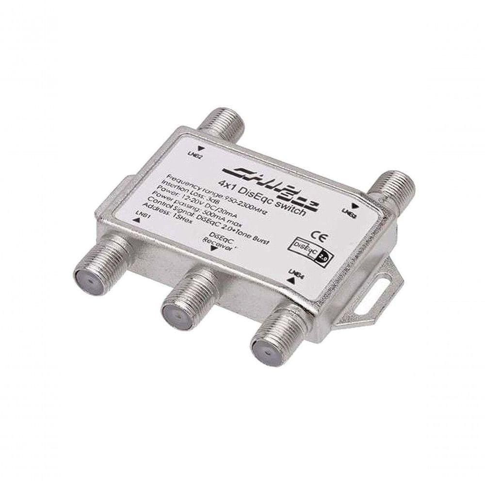 Chave Diseqc 4x1 Vias 2.0