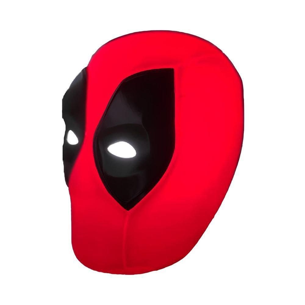 Luminária 3d Deadpool Vermelha - Iluminação Geek Com Estilo E Humor Marvel!