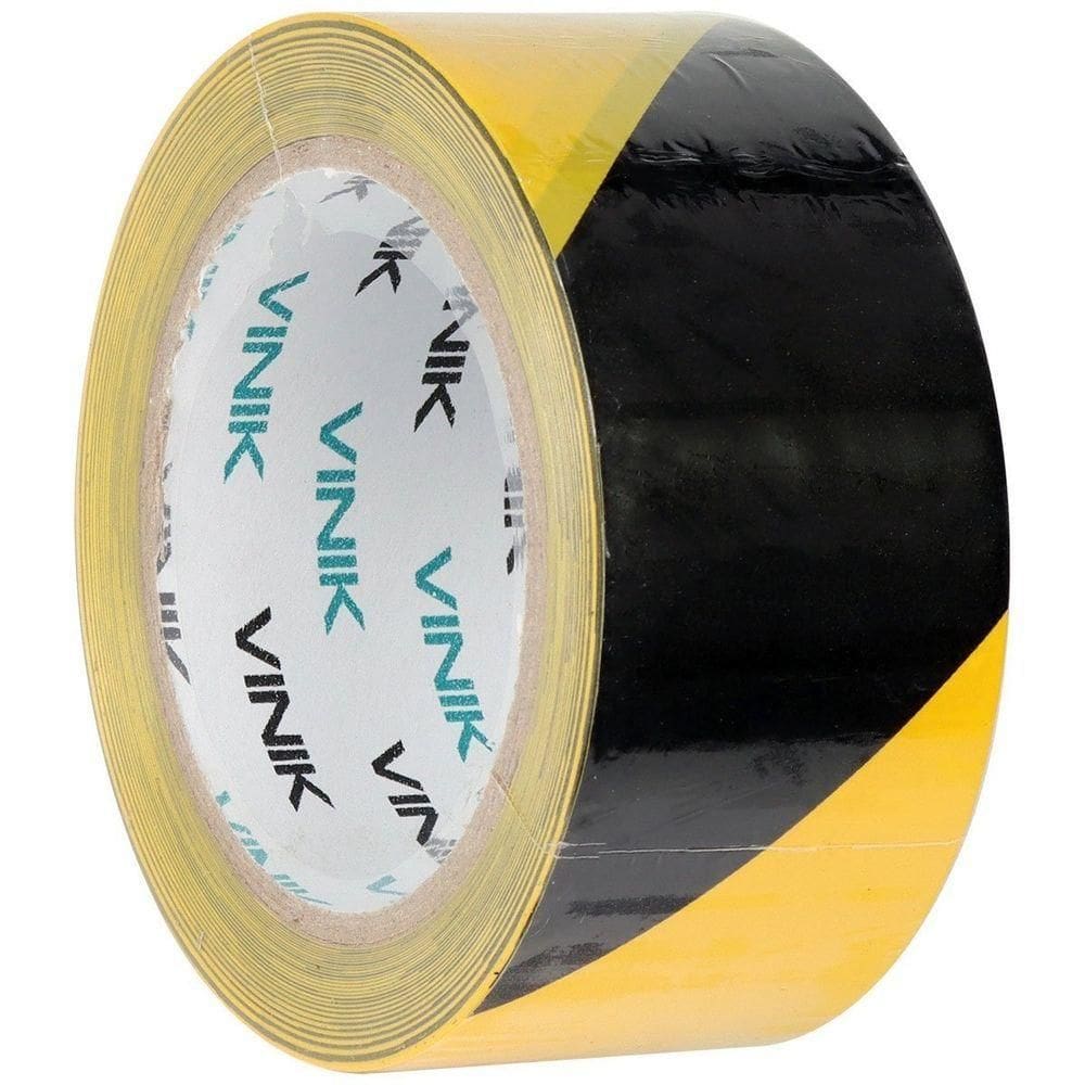 Fita Demarcação Solo Zebrada 48mm X30m