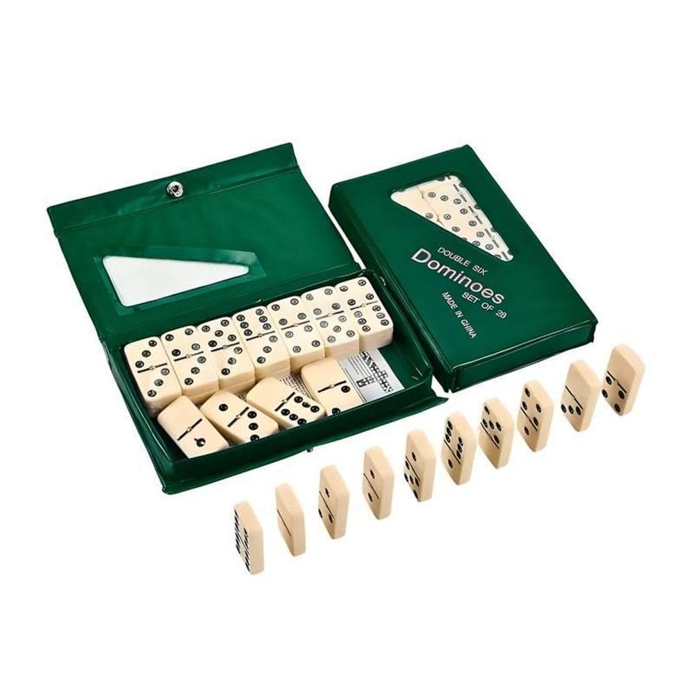 Jogo De Dominó Verde Novidade Em Atividade Recreativa