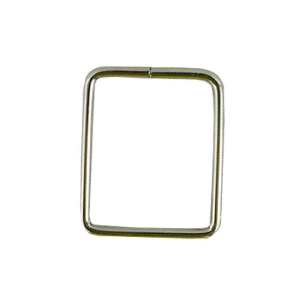 Kit 10 Ganchos Para Haste Globo/ Rochedo Quadrado Niquelado