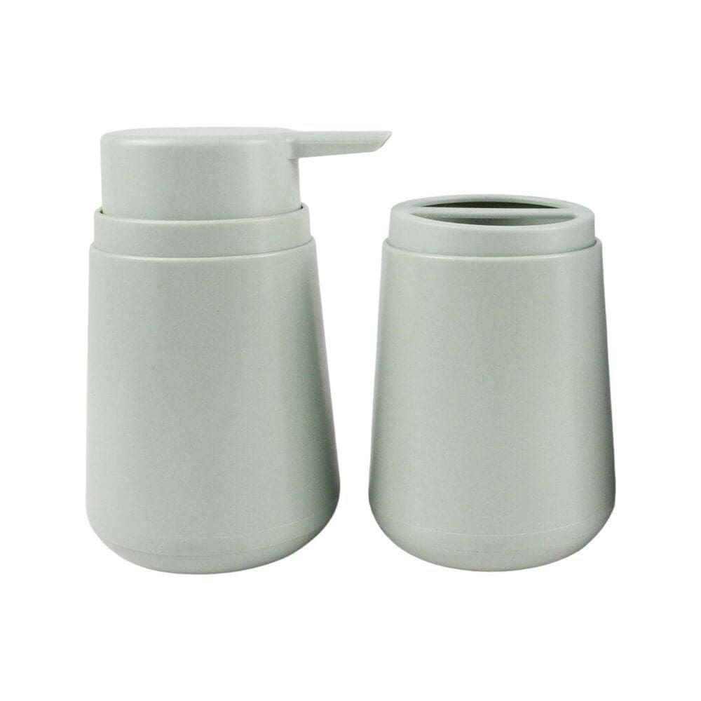 Conjunto Mint Acqua Para Banheiro Com 2 Peças - Estilo Moderno E Organização Prática