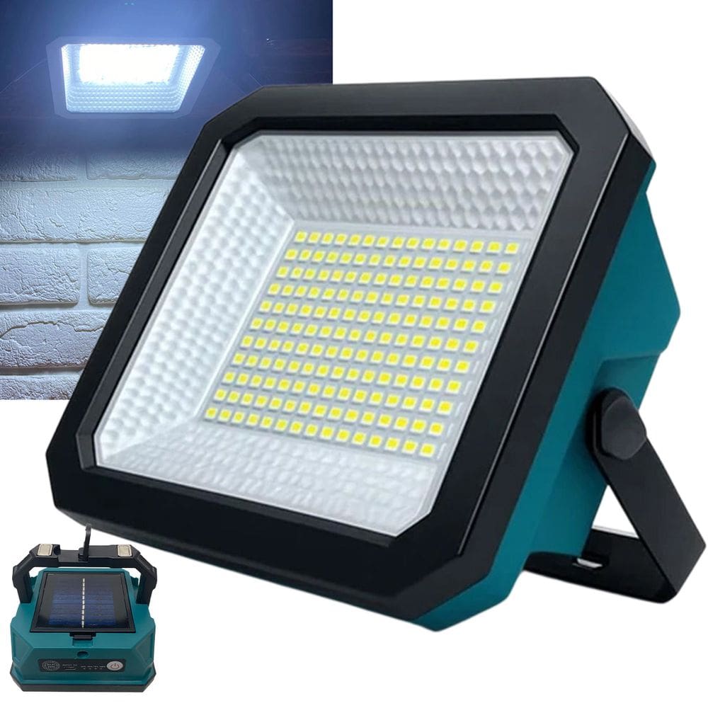 Lanterna Refletor Luminaria Solar Luz Emergia SOS Led Acampamento Quintal Varanda Iluminaçao Segurança