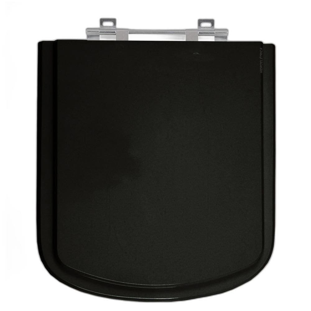 Tampa De Vaso Debba Preto Bacia Roca De Mdf Laqueado Preto