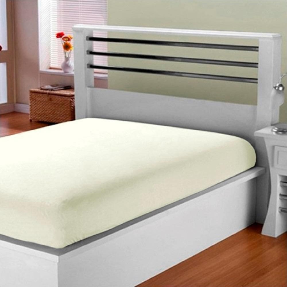 Lençol De Cama King Avulso Com Elástico Algodão 150 Fios