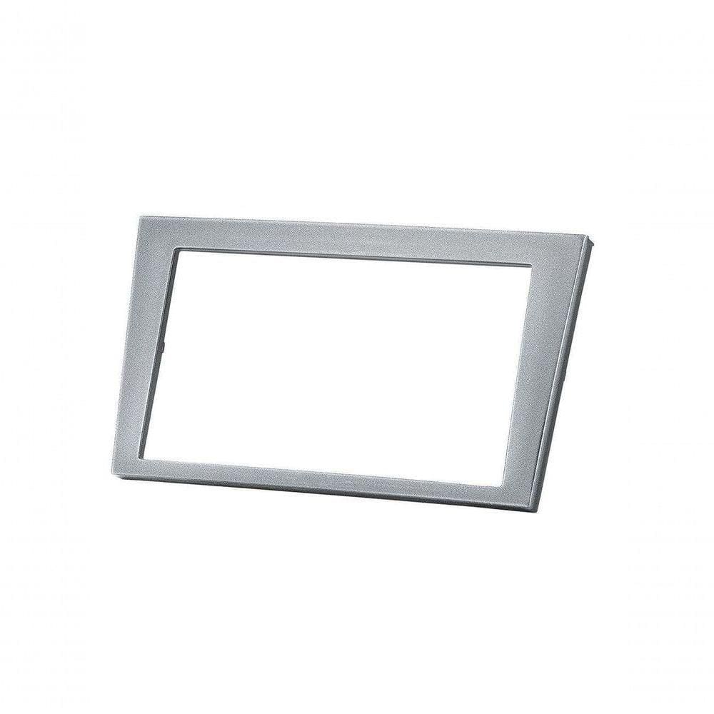 Contra Frente Plástica Permak Corsa Montana Prata 2din